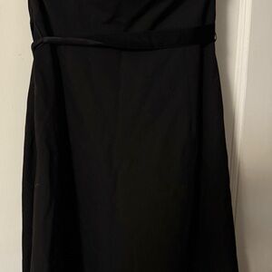 Express Black Strapless Sheath Dress Cocktail